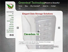 Tablet Screenshot of greenleaf-technology.com